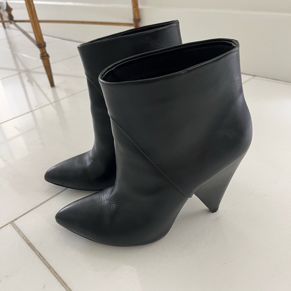 Iro leather booties size 38